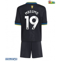 Manchester United Bryan Mbeumo #19 Tredjedraktsett Barn 2025-26 Kortermet (+ Korte bukser)